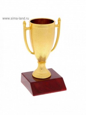 Кубок спортивный 103 12,5 х6,5 х6,5 см цвет золотой