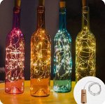 Гирлянда &quot;светлячки&quot; с пробкой для бутылки
