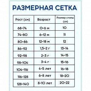 Размерная сетка