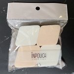 Латесный спонж для нанесения макияжа «Ромб» Seven Star Inpouch High-Quality Latex Make Up Sponge, 4шт