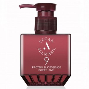 ALLMASIL Восстанавливающий Веганский несмываемый бальзам для волос 9 Protein Silk Essence(Sweet Love)