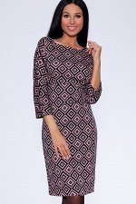 Платье Черный/коричневый