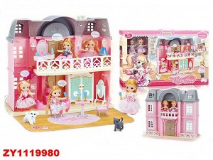 Кукольный дом в наборе ZY1119980 YSN-610 (1/6)