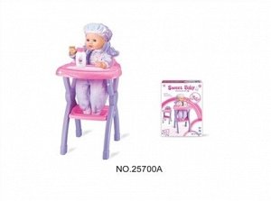 Стульчик для куклы OBL129130 25700A (1/24)
