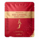 SKINPASTEL Тканевая маска с экстрактом красного женьшеня Premium Red Ginseng Mask