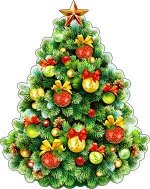 Украшение на скотче &quot;Елка&quot;, 20*20 см