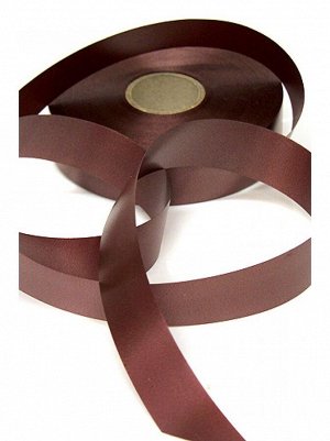 Лента полипропилен 3,1 см х100 м старлайт простая цвет шоколадный 31