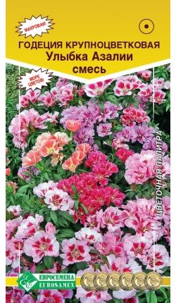 Годеция Улыбка Азалии, смесь (крупноцветковая) (0,3 гр)