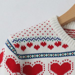 Женский свитер с принтом