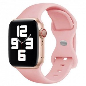 Спортивный силиконовый ремешок для Apple Watch 38мм / 40мм / 41мм / Ремешок с застежкой / Регулируемый