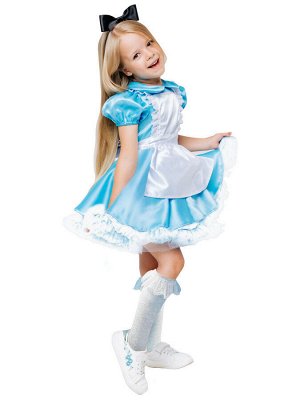 Пуговка Карнавальный костюм "Алиса в стране чудес" 9021 к-21 р.116-60