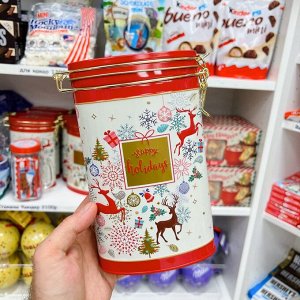 Candy Tin Happy Holidays 300g - Рождественский набор конфет