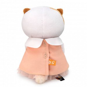 Ли-Ли BABY в персиковом платье мягкая игрушка
