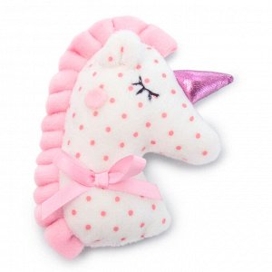 Зайка Ми с розовой подушкой - единорогом (большой) мягкая игрушка