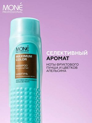 Шампунь для питания окрашенных волос, мелированных и осветленных волос Mone PROFESSIONAL 300 мл