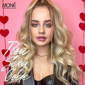 Лак й для объема и укладки волос средней фиксации не склеивает волосы MONE Pink Bubbles 400 мл