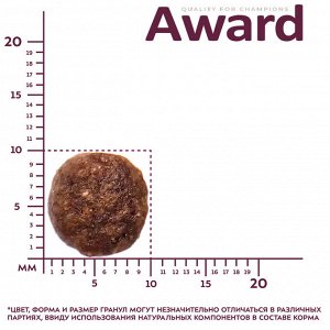 Сухой корм AWARD Urinary для взрослых кошек для профилактики мочекаменной болезни с курицей с добавлением клюквы, цикория и рыбьего жира 400г