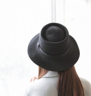 Шляпа женская цвет: ЧЕРНЫЙ