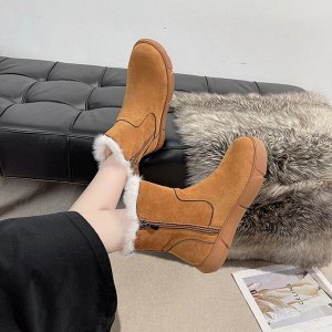 Ботинки зимние женские