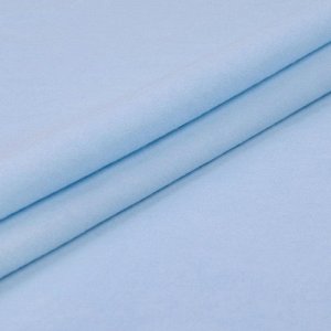 Ткань на отрез фланель гладкокрашеная 90 см 278 цвет голубой