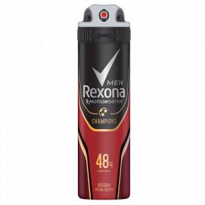 Дезодорант-спрей Rexona Men Champions, 150 мл