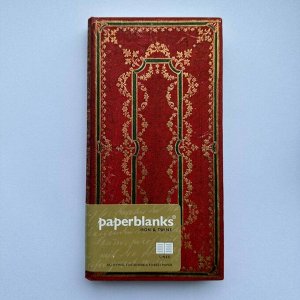 Записная книжка Paperblanks Ironberry Slim линованная 176 стр.