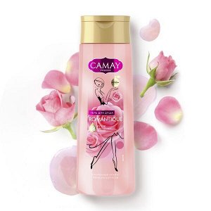 CAMAY Романтик, гель для душа, женский с ароматом французской розы ,250 мл