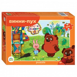 Пазл  104 эл. Step Puzzle ""Винни-Пух""