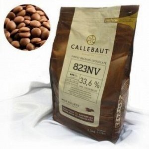Шоколад молочный 33,6% Callebaut, 100 грамм (Бельгия)