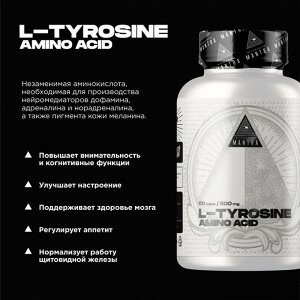 Тирозин BIOHACKING MANTRA L-Tyrosine - 60 капс.