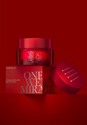 Ночной крем для лица «Лифтинг и восстановление» One Week Miracle