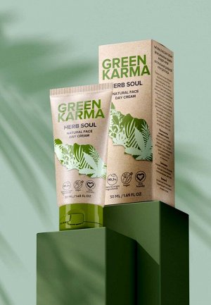 Натуральный дневной крем для лица Herb Soul