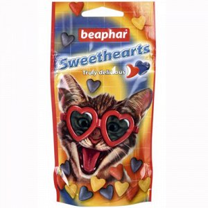 Beaphar Sweet Hearts Витаминизированные сердечки для кошек