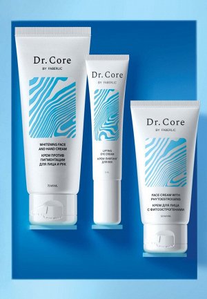 Крем против пигментации для лица и рук Dr. Core
