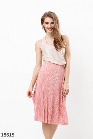 Женская юбка 18615 розовый