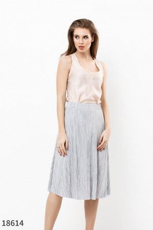 Женская юбка 18614 серый