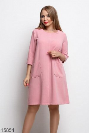 Женское платье 15854 розовый
