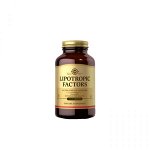 Жиросжигатели / L-карнитин Solgar Lipotropic factors 100 tab