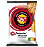 Картофельные чипсы Lay&#039;s Pizza Hut Margherita со вкусом пиццы Маргарита 150 гр