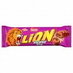 Вафельный батончик Nestle Lion Brownie Нестле Лион Брауни 40 гр