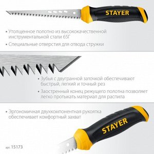 Выкружная ножовка по гипсокартону