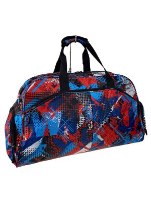 Дорожная сумка из текстиля мультицвет