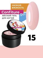 Гель BIO STRETCH GEL Confiture №15 жёсткий для наращивания низкая вязкость 13г