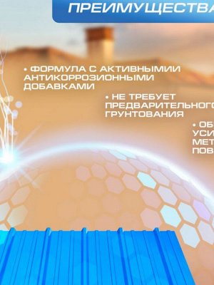 MASTER PRIME Грунт-эмаль для металлопрофиля 0,9кг