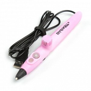 3D ручка Myriwell RP-200A-HP, PLA, розовая