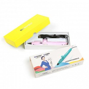3D ручка Myriwell RP-200A-HP, PLA, розовая