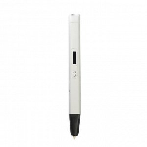 3D-ручка FUNTASTIQUE RP800A, ABS и PLA, с дисплеем, белый (+ пластик, 3 цвета)