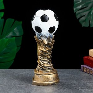 Фигура "Футбольный кубок" золото, 30х13х13см
