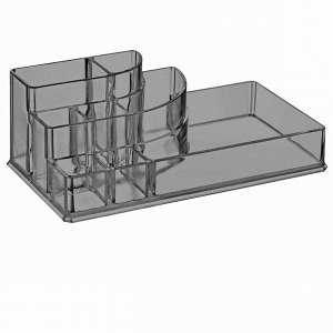 ОРГАНАЙЗЕР ДЛЯ КОСМЕТИКИ 8 ОТДЕЛЕНИЙ, 175x95х60ММ (прозрачный)