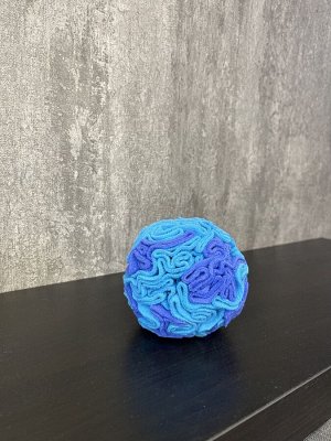 Интеллектуальная игрушка для собак и кошек- поисковый нюхательный шар (10 см)